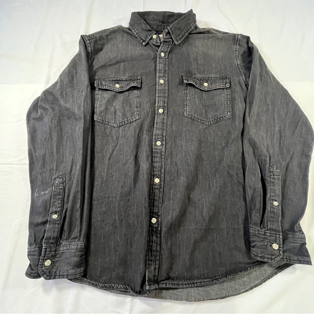 Goodfellow & Co Gray Casual Button Down Shirt